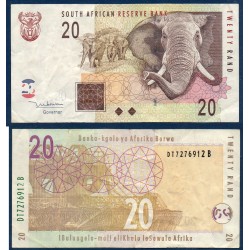 Afrique du sud Pick N°129a, Billet de banque de 20 rand 2005
