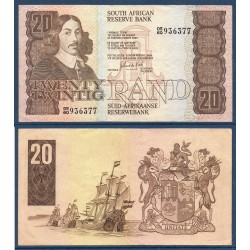 Afrique du sud Pick N°121c, Billet de banque de 20 rand 1984-1993