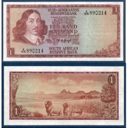 Afrique du sud Pick N°110b, TTB Billet de banque de 1 rand 1967