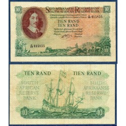 Afrique du sud Pick N°107b, Billet de banque de 10 rand 1965