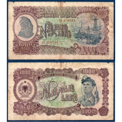 Albanie Pick N°27A, Billet de banque de 1000 Leke 1949