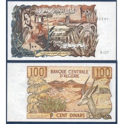Algérie Pick N°128a, NEuf Billet de banque de 100 dinar 1970