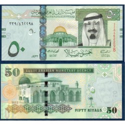 Arabie Saoudite Pick N°34c, Billet de banque de 50 Riyals 2012