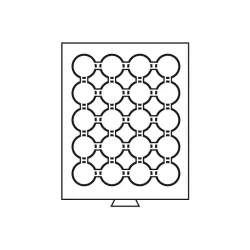 Médaillier 20 compartiments pour CAPS 38
