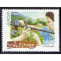 Timbre France Yvert No 4049 Europa, le scoutisme