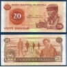 Angola Pick N°109, neuf Billet de banque de 20 Kwansas 1976