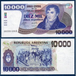 Argentine Pick N°319a, Low serial Billet de banque de 10000 Pesos 1985