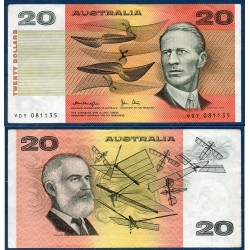 Australie Pick N°46c, Billet de banque de 20 Dollars 1979