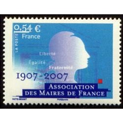 Timbre France Yvert No 4077 Association des maires de France