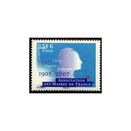 Timbre France Yvert No 4077 Association des maires de France