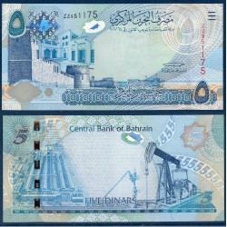 bahreïn Pick N°27, Billet de banque de 5 Dinars 2006