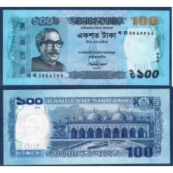 Bangladesh Pick N°57c, Billet de banque de 100 Taka 2013