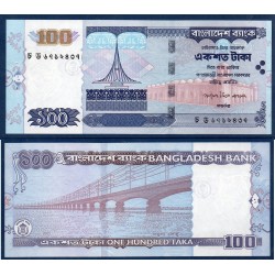 Bangladesh Pick N°44, Billet de banque de 100 Taka 2005