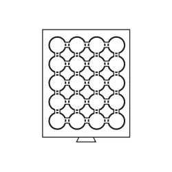 Médaillier 20 compartiments pour CAPS 39