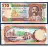 Barbade Pick N°62, Neuf Billet de banque de 10 dollars 2000