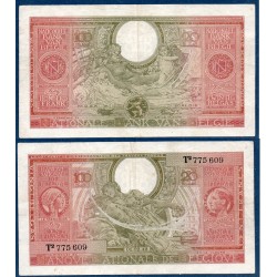 Belgique Pick N°123, Billet de banque de 100 Francs Belge 1943
