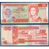 Belize Pick N°53a, Neuf Billet de banque de 5 dollars 1990