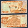 Bolivie P.229, TB Billet de 20 bolivianos 2004 Série G