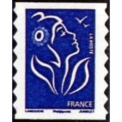 Timbre france Yvert No 4127 Marianne de Lamouche, Europe 20 gr bleu autoadhésif issu du carnet