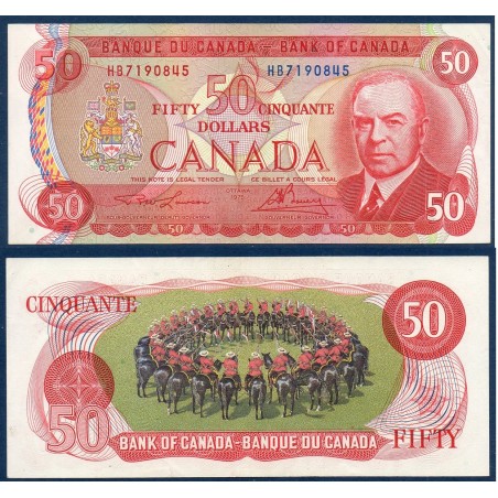 Canada Pick N°90a, Billet de banque de 50 dollar 1975