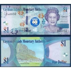 Cayman  Pick N°new1 Billet de banque de 1 dollar 2020