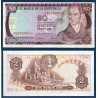 Colombie Pick N°414a, TTB Billet de banque de 50 Pesos oro 1973-1974
