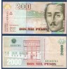 Colombie Pick N°457y, TTB Billet de banque de 2000 Pesos 30.7.2014