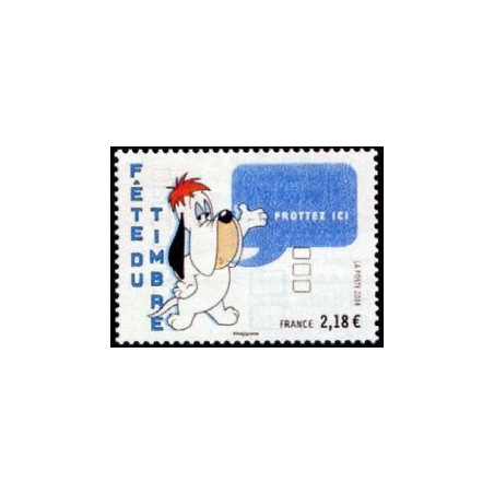 Timbre France Yvert No 4152 Fête du timbre Droopy, issu du bloc feuillet