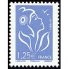 Timbre France Yvert No 4156 Marianne de Lamouche, 1.25€ bleu ciel