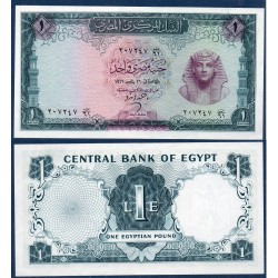 Egypte Pick N°37b, Billet de banque de 1 pound 1961-1967