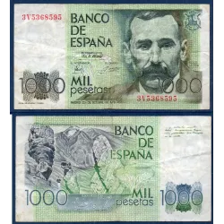 Espagne Pick N°158, TB Billet de banque de 1000 pesetas 1979