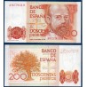 Espagne Pick N°156, neuf Billet de banque de 200 pesetas 1980