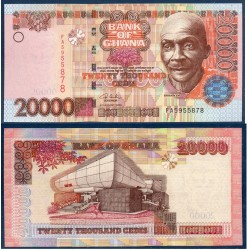Ghana Pick N°36c, Neuf Billet de banque de 20000 Cedis 2006