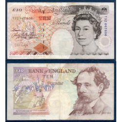 Grande Bretagne Pick N°383a, TTB Billet de banque de 10 livres 1992