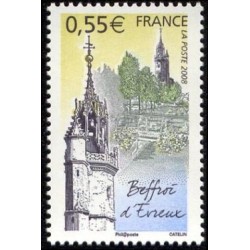 Timbre France Yvert No 4196 Beffroi d'Evreux