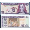 Guatemala Pick N°88a, Neuf Billet de banque de 5 Quetzales 1993