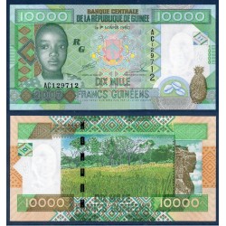Guinée Pick N°42a, neuf Billet de banque de 10000 Francs 2007