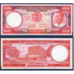 Guinée Equatoriale Pick N°13, Sup Billet de banque de 1000 Ekuele 1975