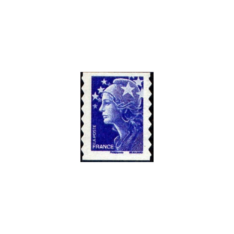 Autoadhésif Yvert No 179 Timbre Marianne de Beaujard bleu europe