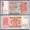 Hong Kong Pick N°281a, TTB Billet de banque de 100 dollars 1985