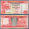 Hong Kong Pick N°203c, TTB Billet de banque de 100 dollars 1999-2000