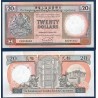 Hong Kong Pick N°197b neuf Billet de banque de 20 dollars 1991