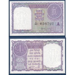 Inde Pick N°74b, Billet de banque de 1 Ruppe 1951 Plaque A