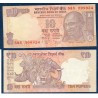 Inde Pick N°102j, Billet de banque de 10 Ruppes 2013 plaque M