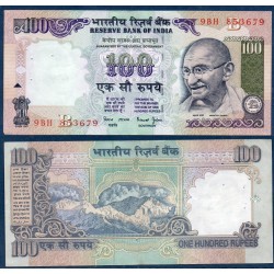 Inde Pick N°91j, Billet de banque de 100 Ruppes 2001