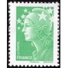 Timbre France Yvert No 4229 Marianne de Beaujard TVP vert