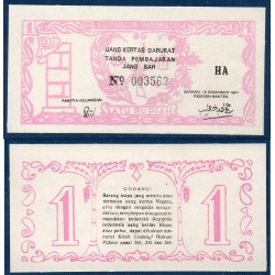 Indonésie Pick N°S121, Billet de banque de 1 Rupiah 1947