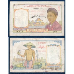 Indochine Pick N°92, TTB Billet de banque de 1 piastre 1953