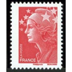 Timbre France Yvert No 4230 Marianne de Beaujard TVP rouge