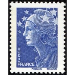 Timbre France Yvert No 4231 Marianne de Beaujard TVP bleu